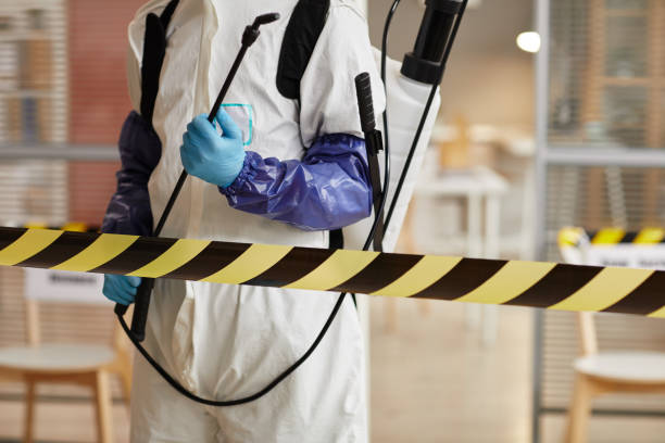 Professional Biohazard technician working in Marshall, WI